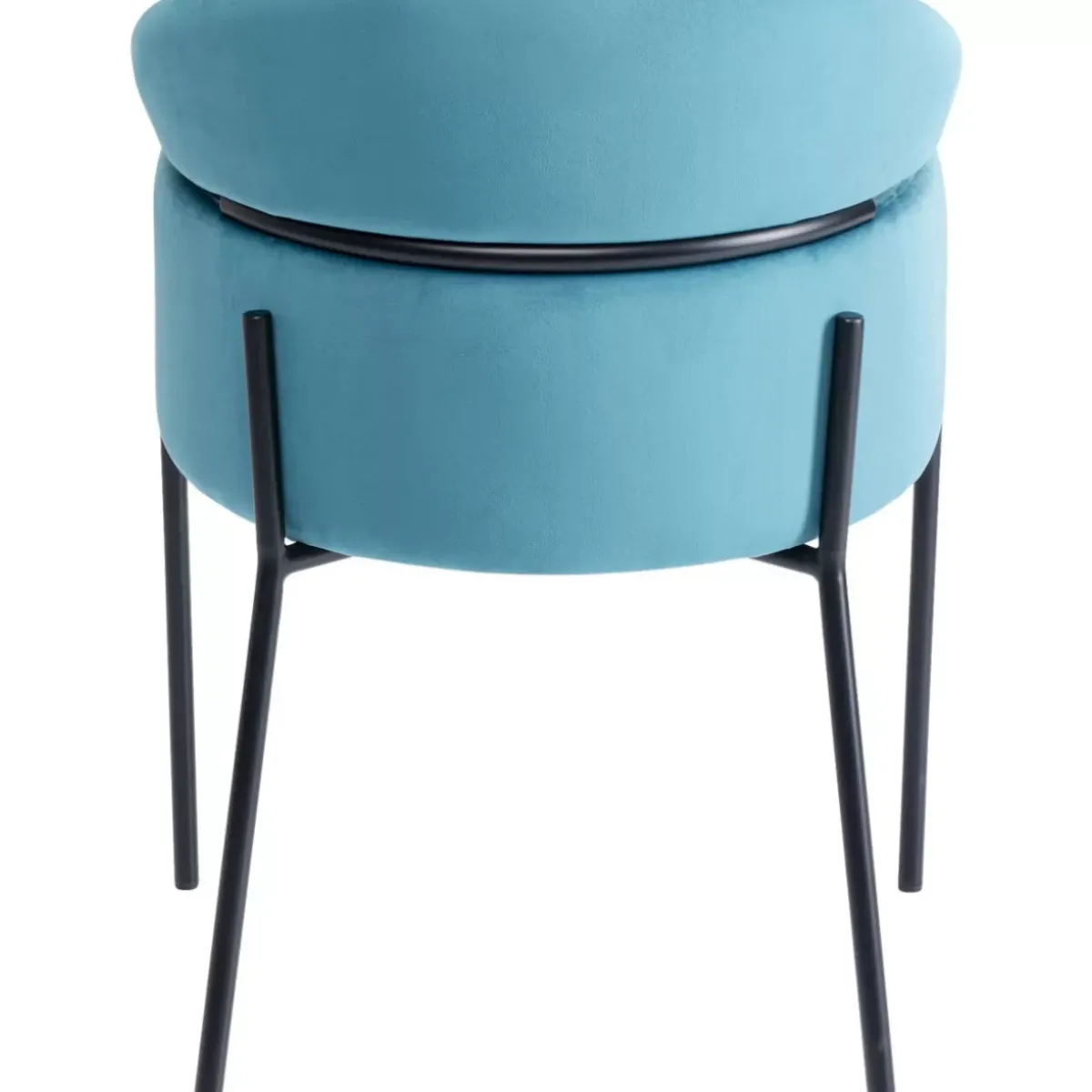 KARE Design Armlehnstuhl Alexia Velvet Blau- Stühle