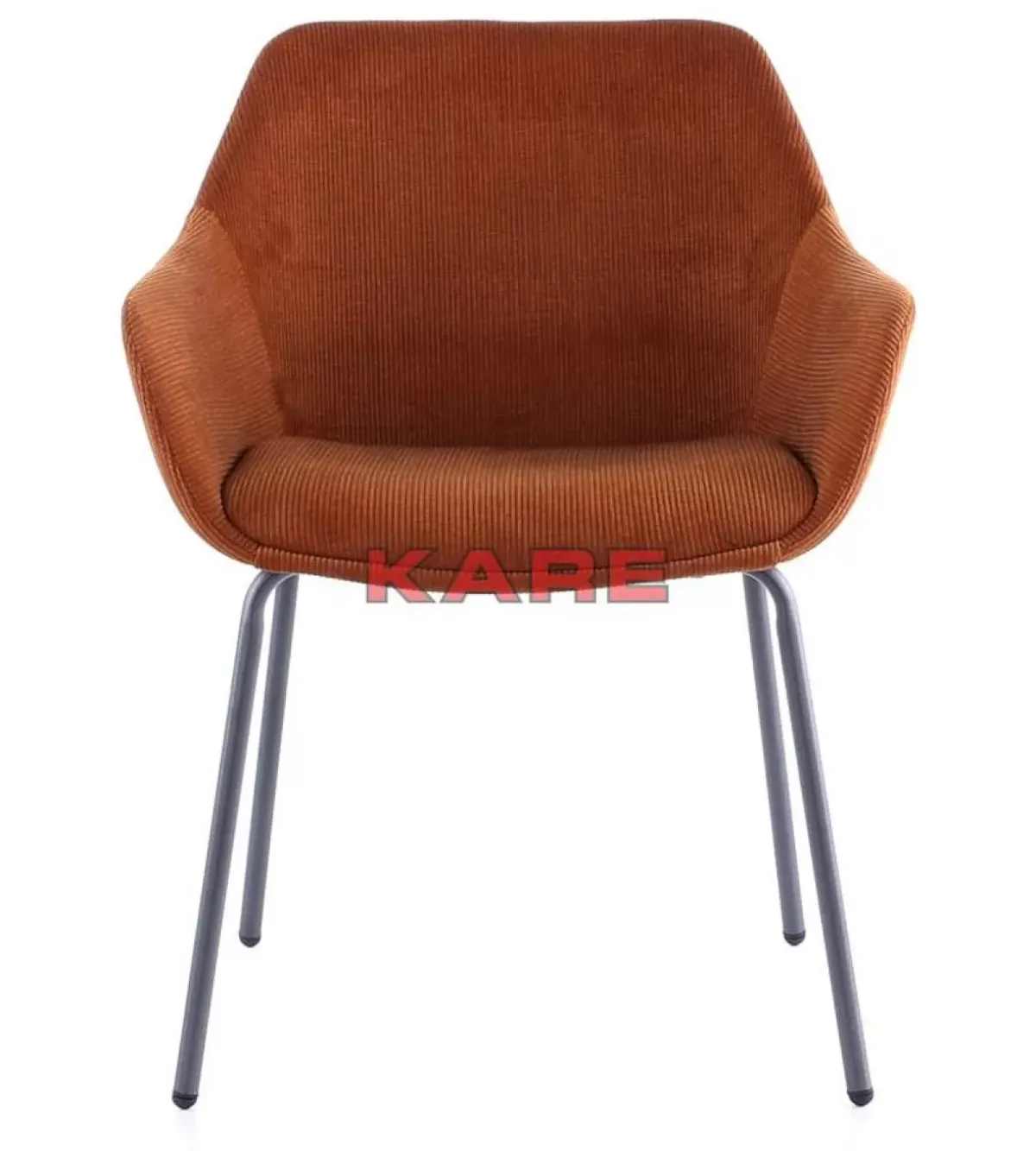 KARE Design Armlehnstuhl Avignon Orange- Stühle