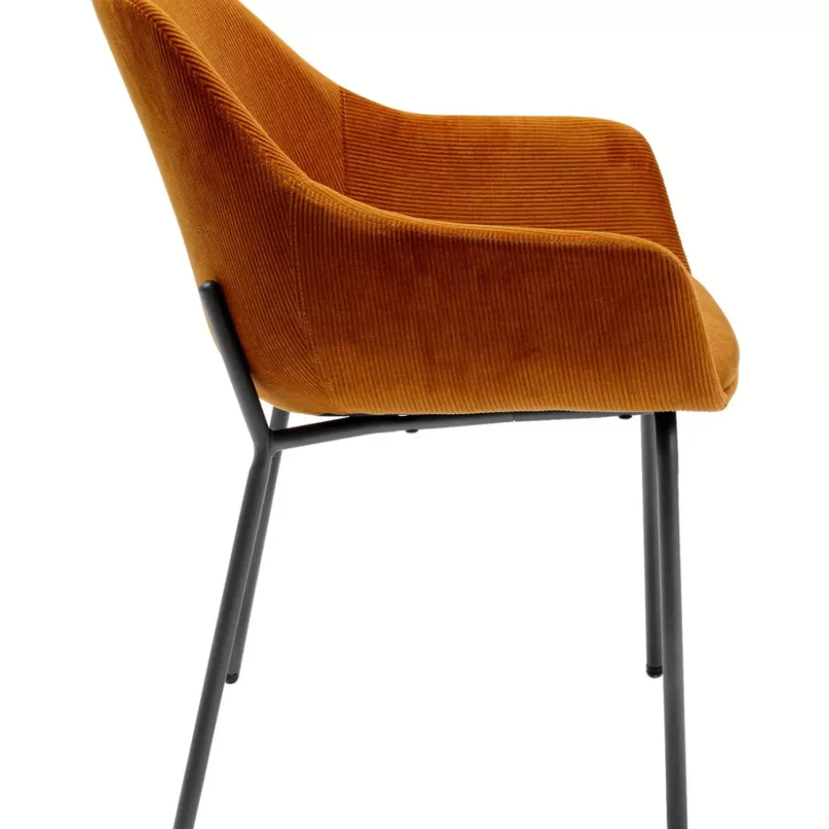 KARE Design Armlehnstuhl Avignon Orange- Stühle