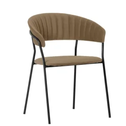 KARE Design Armlehnstuhl Belle Braun (2/Set)- Stühle