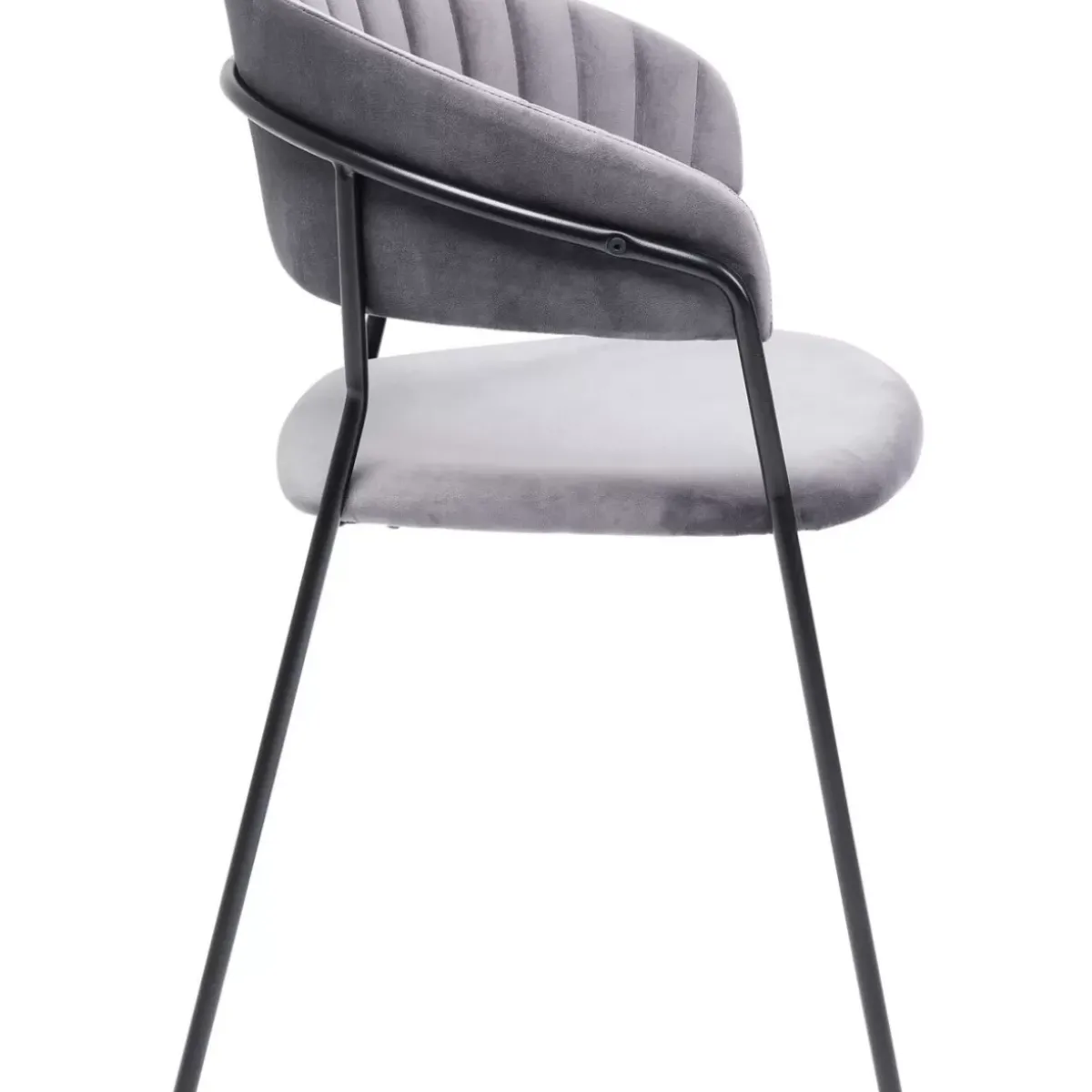 KARE Design Armlehnstuhl Belle Grau (2/Set)- Stühle