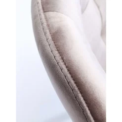 KARE Design Armlehnstuhl Black Lady Velvet Grau- Stühle