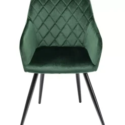 KARE Design Armlehnstuhl Bretagne Grun- Stühle