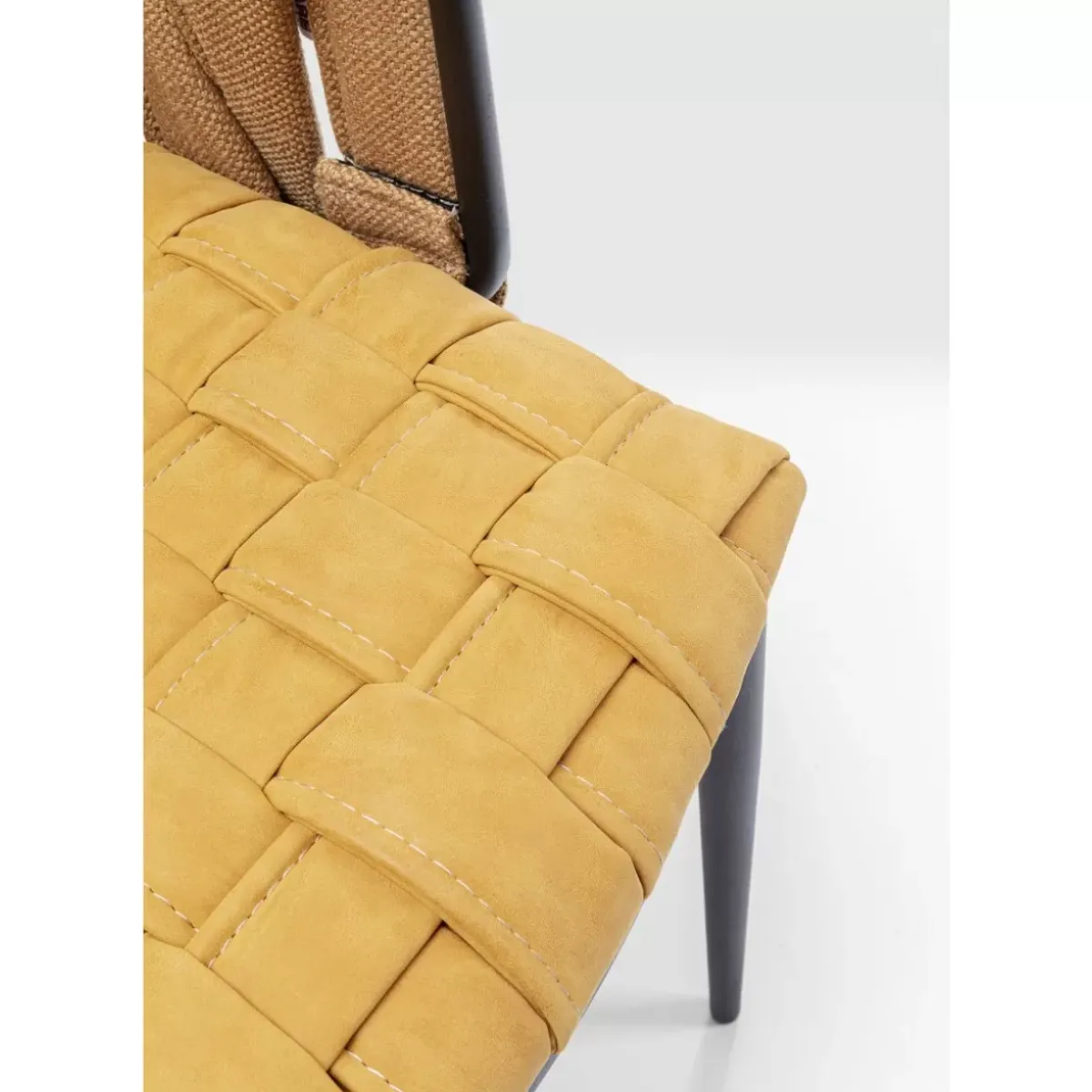 KARE Design Armlehnstuhl Cheerio Gelb Inkl. Kissen- Stühle