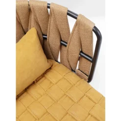 KARE Design Armlehnstuhl Cheerio Gelb Inkl. Kissen- Stühle