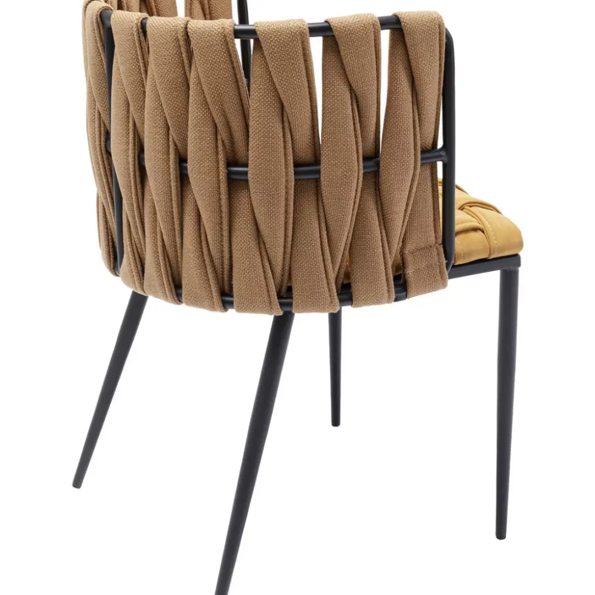 KARE Design Armlehnstuhl Cheerio Gelb Inkl. Kissen- Stühle