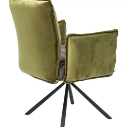 KARE Design Armlehnstuhl Chelsea Grun- Stühle