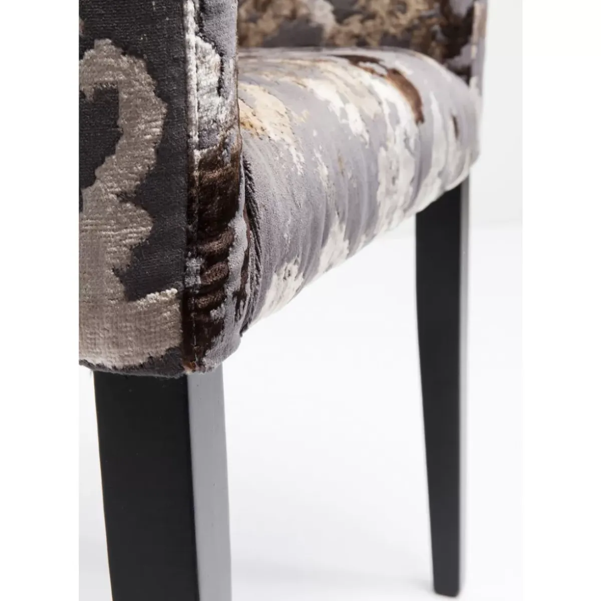 KARE Design Armlehnstuhl Dark Brown Mode Sublime- Stühle