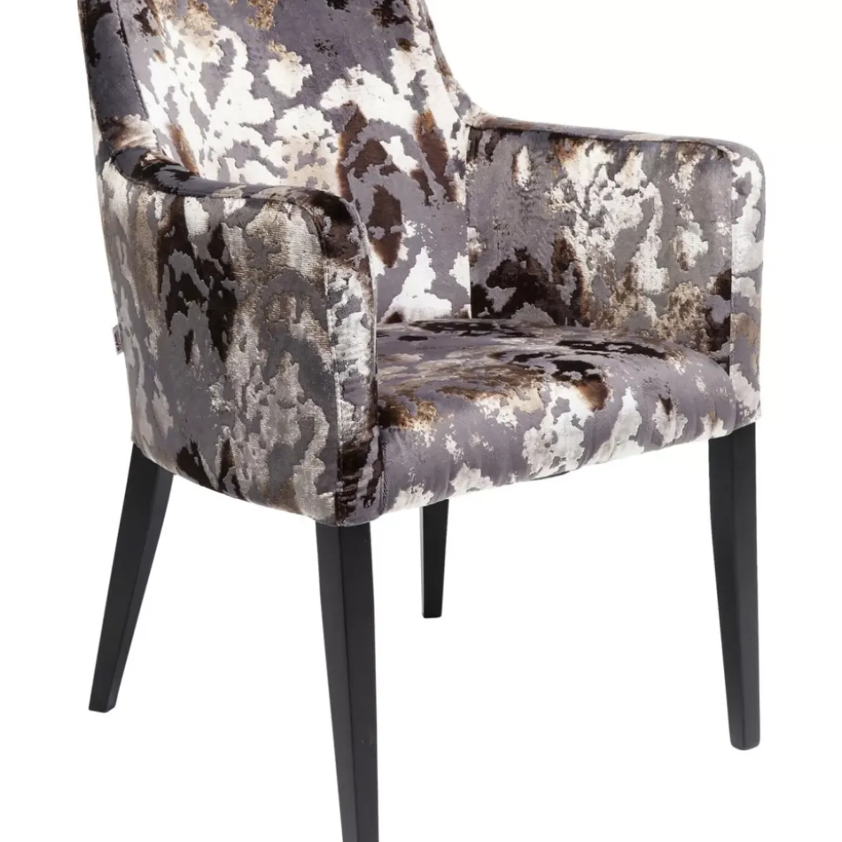 KARE Design Armlehnstuhl Dark Brown Mode Sublime- Stühle