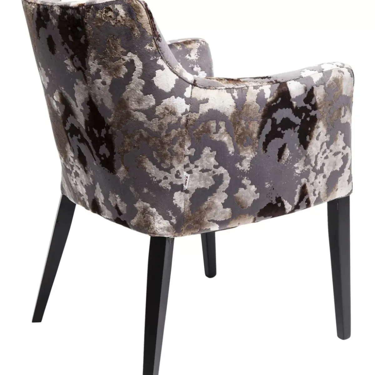 KARE Design Armlehnstuhl Dark Brown Mode Sublime- Stühle