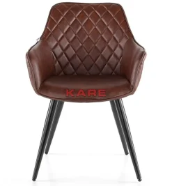 KARE Design Armlehnstuhl Harry Braun- Stühle