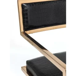 KARE Design Armlehnstuhl Jazz Rosegold- Stühle