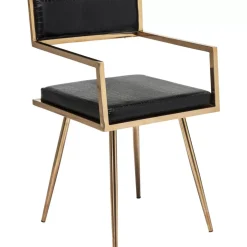 KARE Design Armlehnstuhl Jazz Rosegold- Stühle