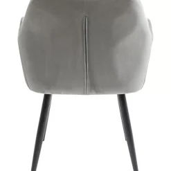 KARE Design Armlehnstuhl Kim Grau- Stühle