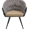 KARE Design Armlehnstuhl Knot Tweed- Stühle