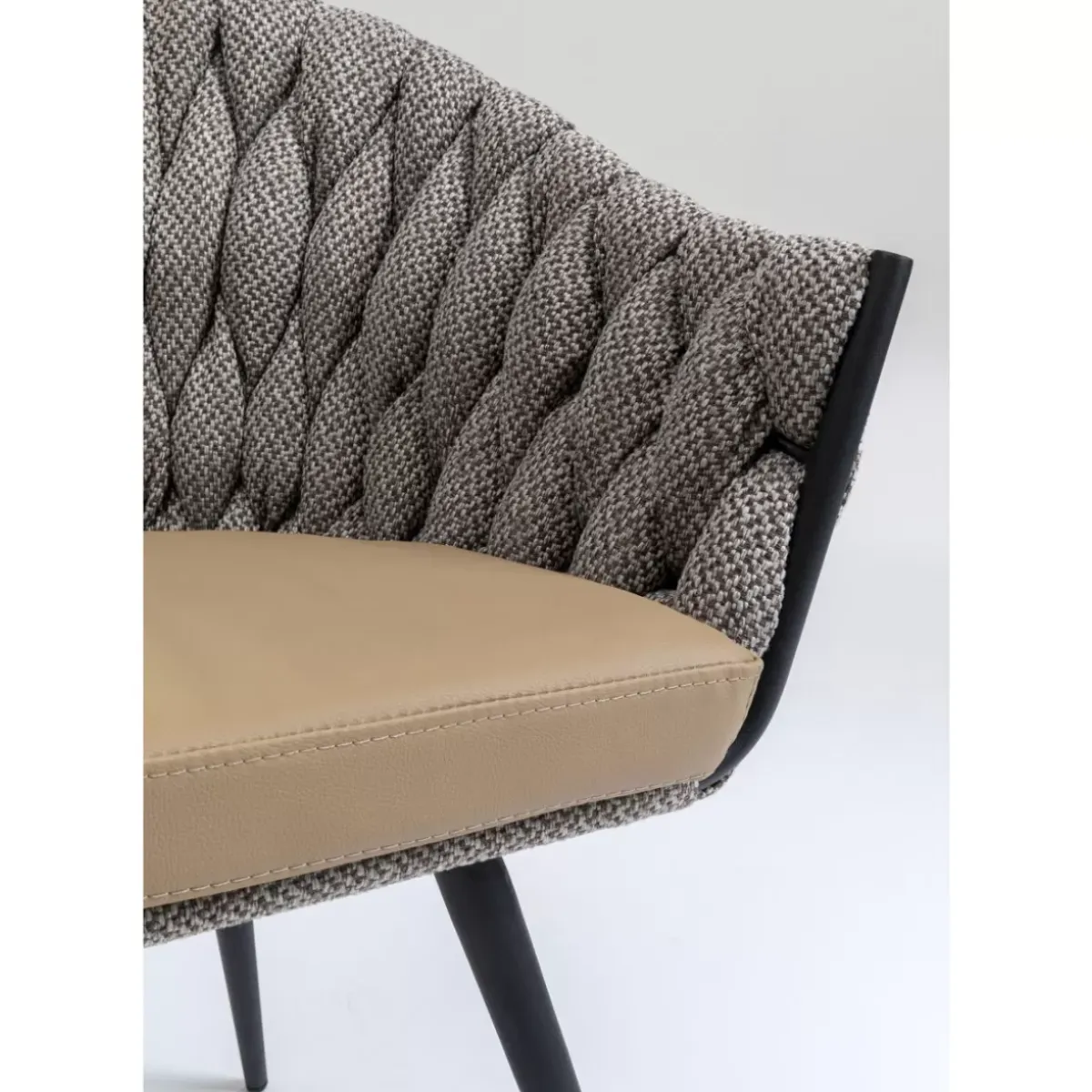 KARE Design Armlehnstuhl Knot Tweed- Stühle