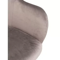 KARE Design Armlehnstuhl Lady Velvet Grau- Stühle