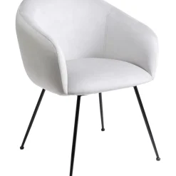 KARE Design Armlehnstuhl Lorena Grau- Stühle