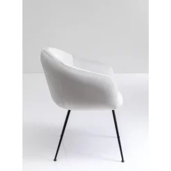 KARE Design Armlehnstuhl Lorena Grau- Stühle