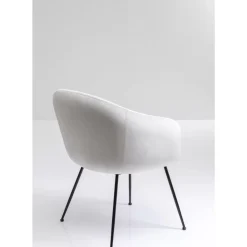 KARE Design Armlehnstuhl Lorena Grau- Stühle