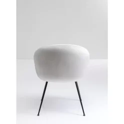 KARE Design Armlehnstuhl Lorena Grau- Stühle