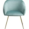 KARE Design Armlehnstuhl Lorena Turkis- Stühle
