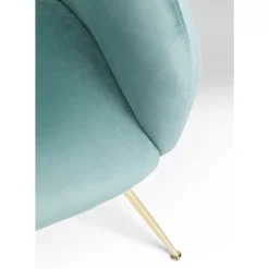 KARE Design Armlehnstuhl Lorena Turkis- Stühle