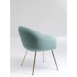 KARE Design Armlehnstuhl Lorena Turkis- Stühle