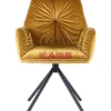 KARE Design Armlehnstuhl Mila Gelb- Stühle