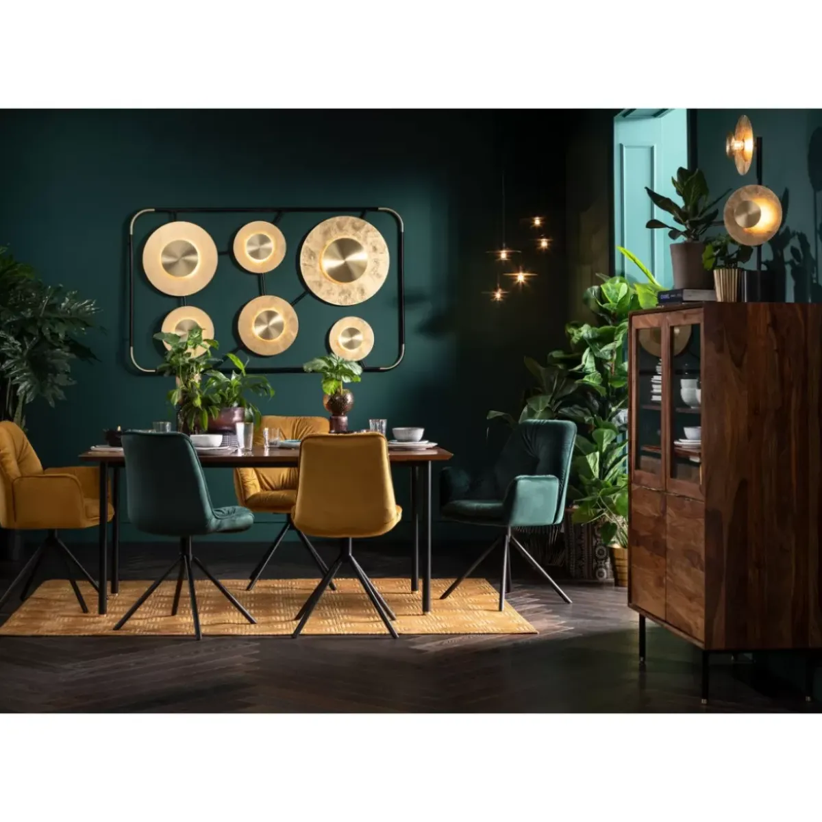 KARE Design Armlehnstuhl Mila Gelb- Stühle