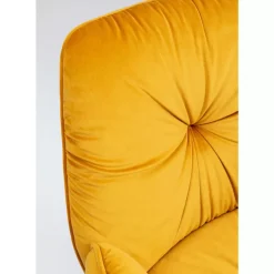 KARE Design Armlehnstuhl Mila Gelb- Stühle