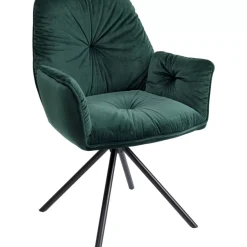 KARE Design Armlehnstuhl Mila Grun- Stühle