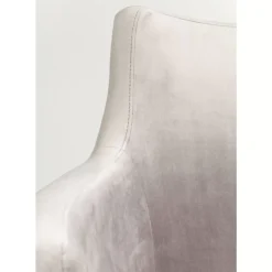 KARE Design Armlehnstuhl Mode Velvet Grau- Stühle