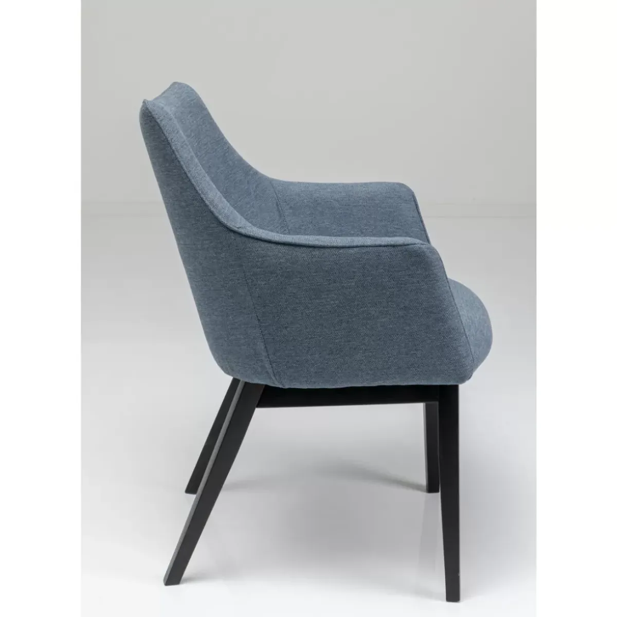 KARE Design Armlehnstuhl Modino Blau- Stühle