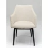 KARE Design Armlehnstuhl Modino Creme- Stühle