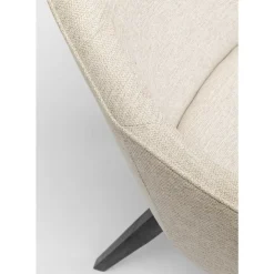 KARE Design Armlehnstuhl Modino Creme- Stühle