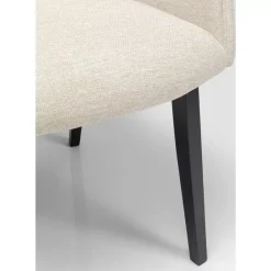 KARE Design Armlehnstuhl Modino Creme- Stühle