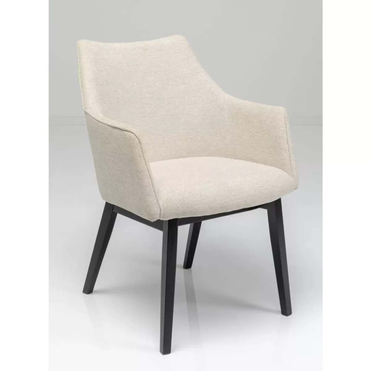 KARE Design Armlehnstuhl Modino Creme- Stühle