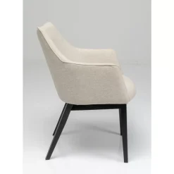 KARE Design Armlehnstuhl Modino Creme- Stühle