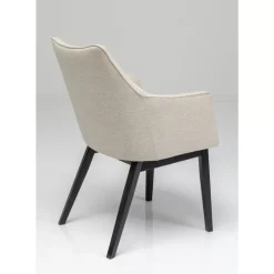 KARE Design Armlehnstuhl Modino Creme- Stühle