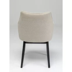 KARE Design Armlehnstuhl Modino Creme- Stühle