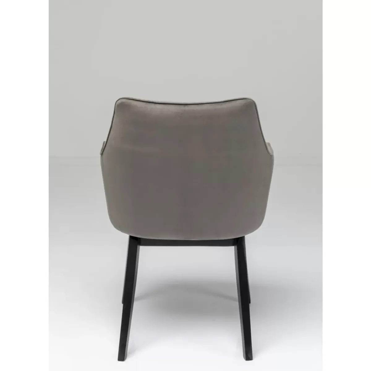 KARE Design Armlehnstuhl Modino Velvet Grau- Stühle