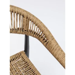 KARE Design Armlehnstuhl Palma Beige- Outdoormöbel