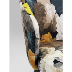 KARE Design Armlehnstuhl Peony Flower Gelb- Stühle