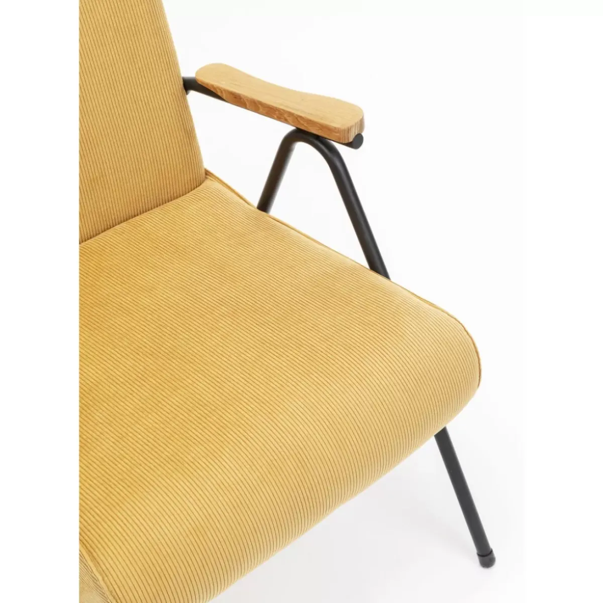 KARE Design Armlehnstuhl Ryan Gelb- Sessel