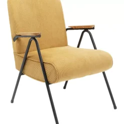 KARE Design Armlehnstuhl Ryan Gelb- Sessel