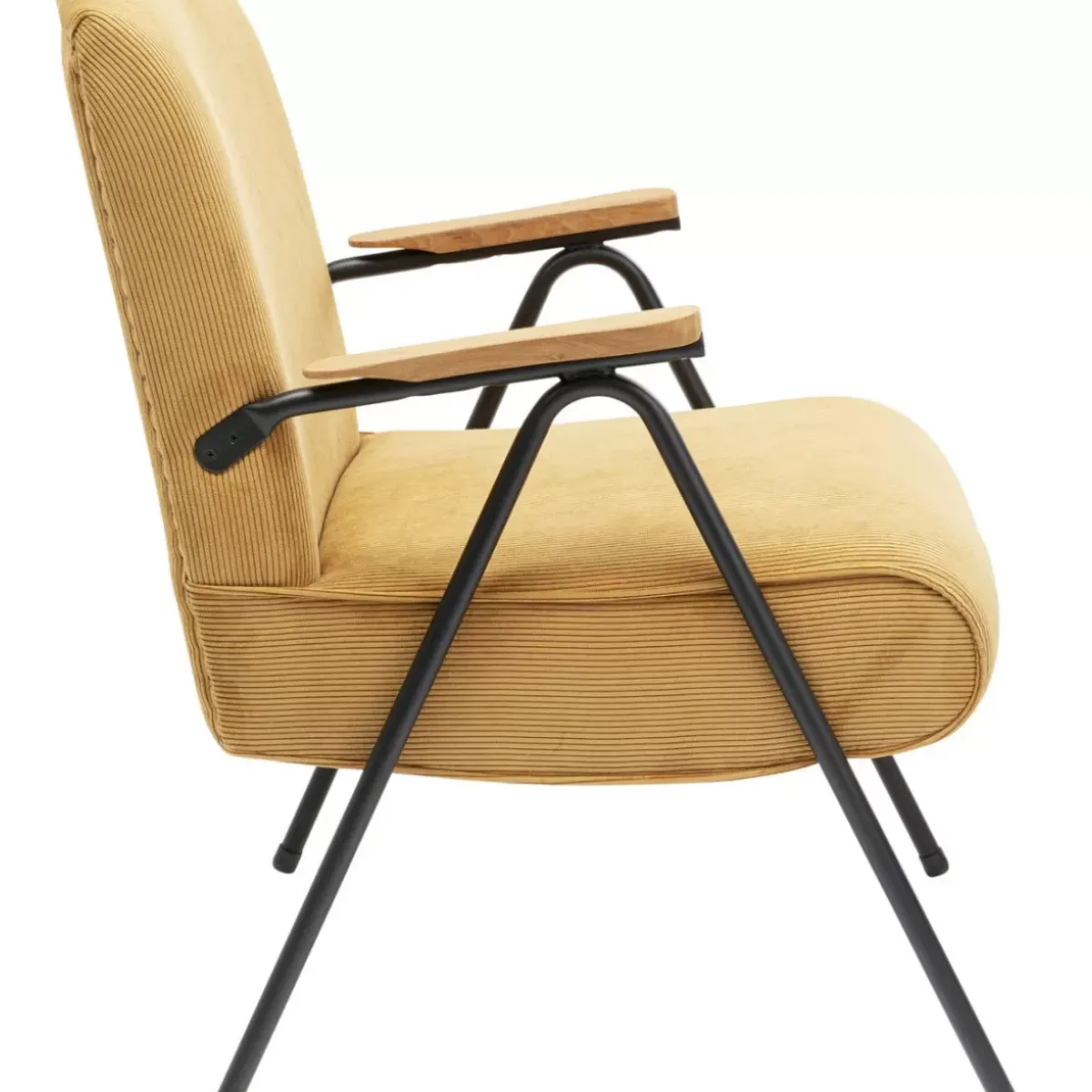 KARE Design Armlehnstuhl Ryan Gelb- Sessel