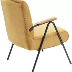 KARE Design Armlehnstuhl Ryan Gelb- Sessel