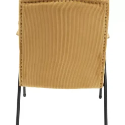 KARE Design Armlehnstuhl Ryan Gelb- Sessel