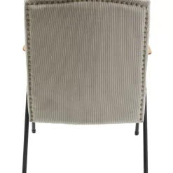KARE Design Armlehnstuhl Ryan Grau- Sessel